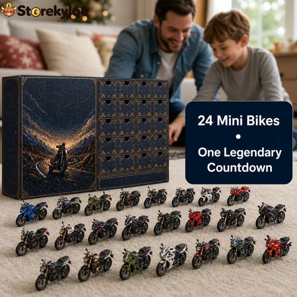 2026 Motorcycle Legends Advent Calendar – 24 Days 24 Mini Motorcycles 24 Legendary Rides