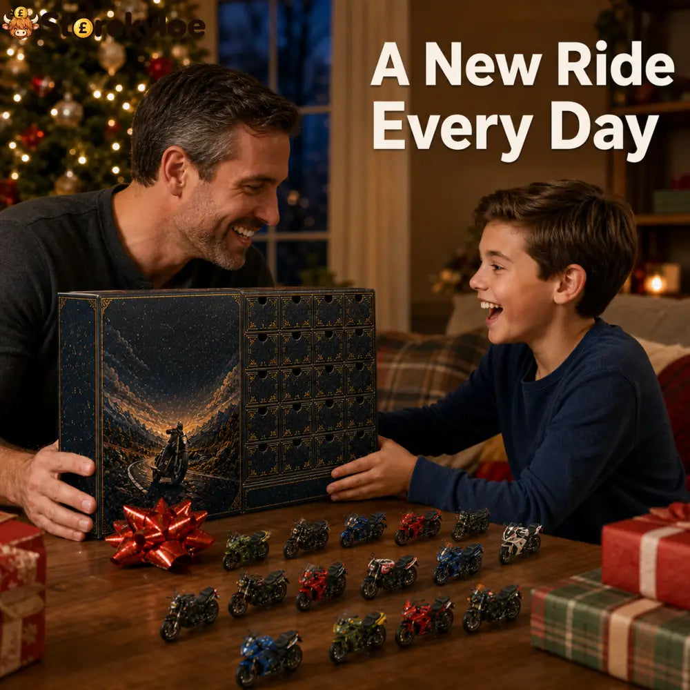 2026 Motorcycle Legends Advent Calendar – 24 Days 24 Mini Motorcycles 24 Legendary Rides