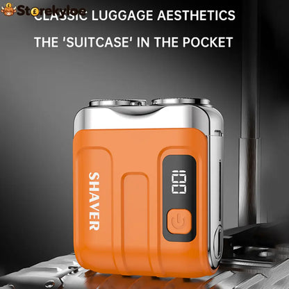 🎁2026 New Arrivals 49% OFF💥Portable Mini Men’s Electric Shaver – Compact & Rechargeable🧳 - Hot Sale