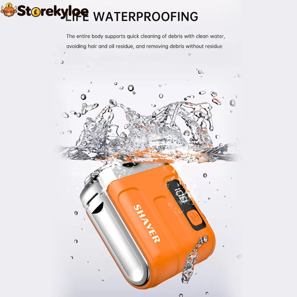 🎁2026 New Arrivals 49% OFF💥Portable Mini Men’s Electric Shaver – Compact & Rechargeable🧳 - Hot Sale