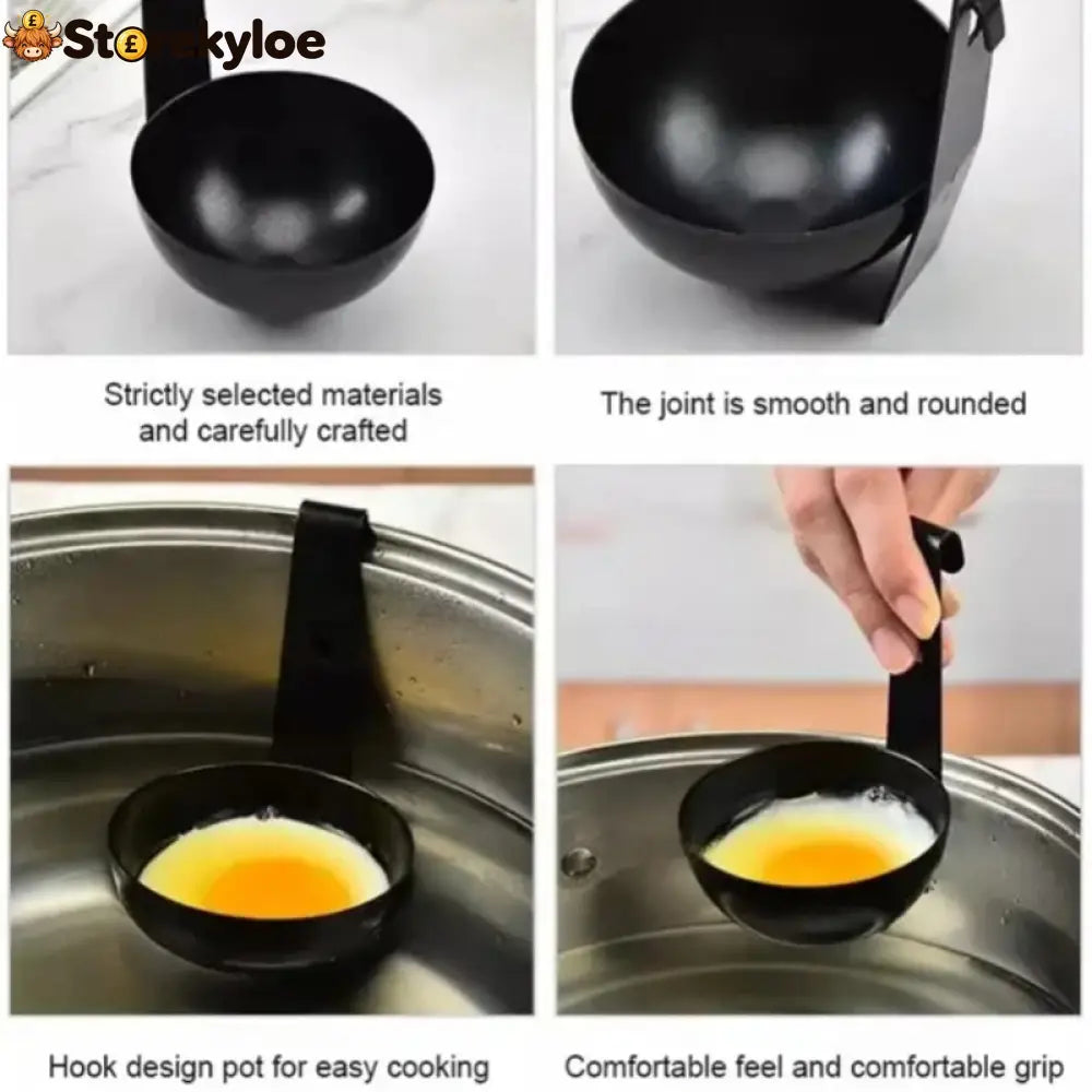 🎉2026 Sale — Over 31,000 Sold! 🥚 BUY 1 GET 1 FREE!  🍳 Hanging Ear Poached Egg Molds – Perfect Spa Eggs Every Time 🍳