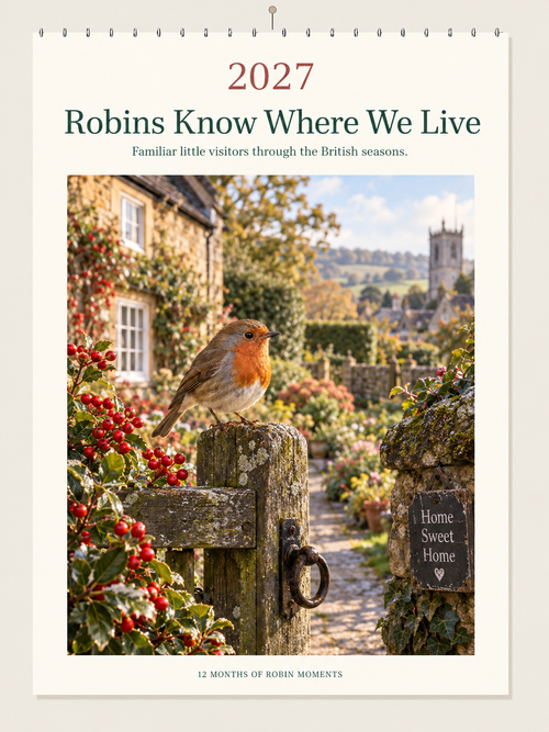 Robins Know Where We Live🐦