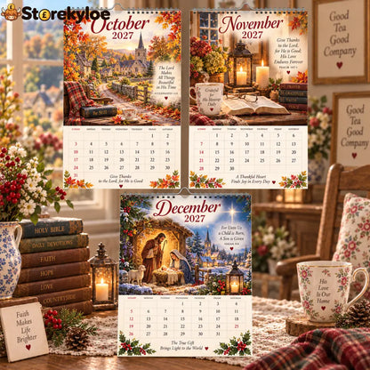 2027 A Year with Jesus Calendar｜A4 Hanging Calendar