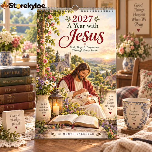 2027 A Year with Jesus Calendar｜A4 Hanging Calendar
