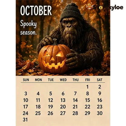 🦶2027 Bigfoot’s Daily Life Calendar - BUY 1 - Toys Kids & Gifts