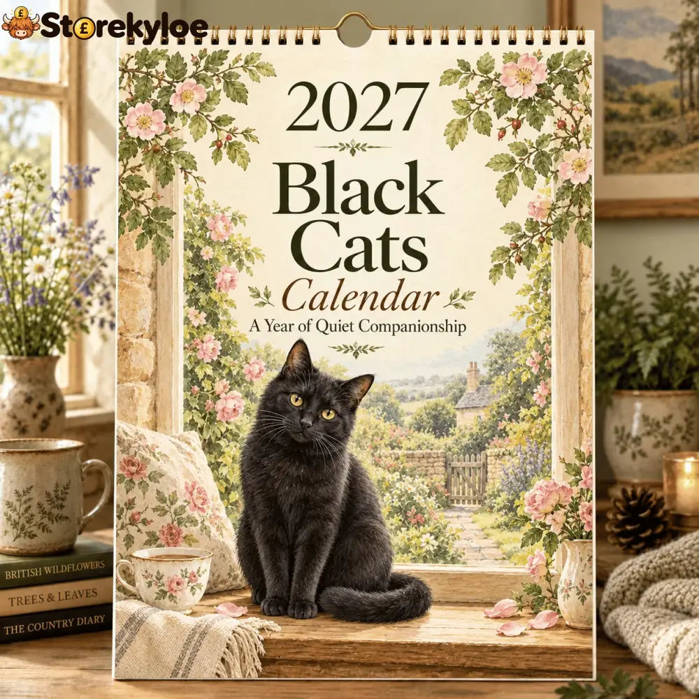 🐈‍⬛📅 2027 Black Cats Calendar - A Year Filled With Feline Charm