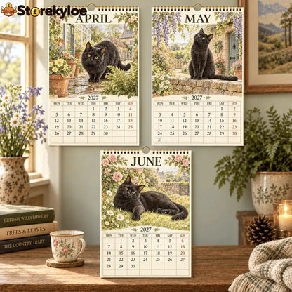 🐈‍⬛📅 2027 Black Cats Calendar - A Year Filled With Feline Charm