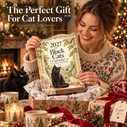 🐈‍⬛📅 2027 Black Cats Calendar - A Year Filled With Feline Charm
