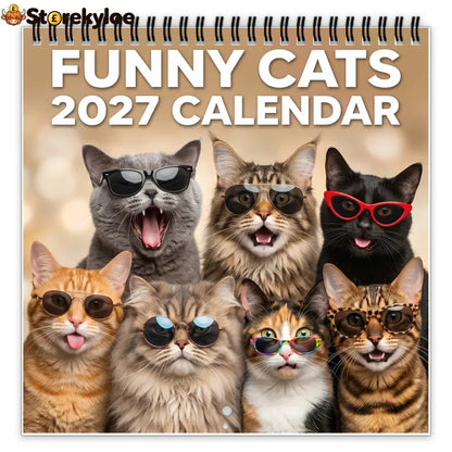 🐱 2027 Funny Cats Wall Calendar – Sassy Cats & Hilarious Quotes - All Collections