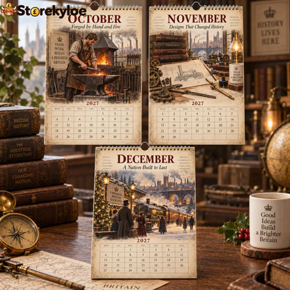 2027 Industrial Revolution Calendar｜A4 Hanging Calendar
