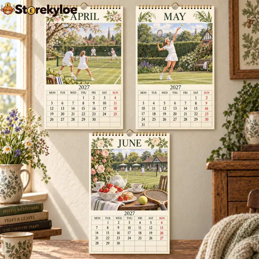 2027 Lawn Tennis Calendar, Grass Courts & Summer Traditions
