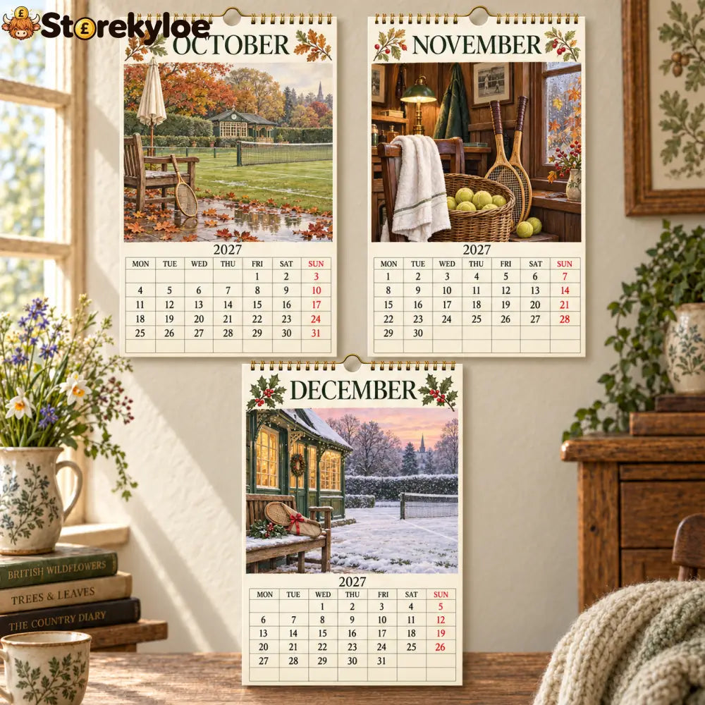 2027 Lawn Tennis Calendar, Grass Courts & Summer Traditions