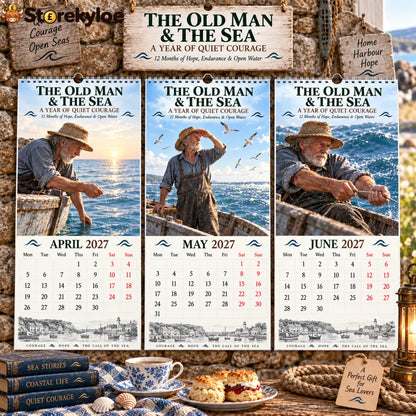 ✨🌊2027 The Old Man & The Sea Wall Calendar⚓