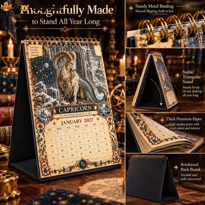 🏅2027 Zodiac Grimoire Calendar™ | 12 Signs 12 Forbidden Chapters