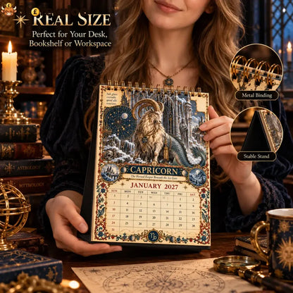 🏅2027 Zodiac Grimoire Calendar™ | 12 Signs 12 Forbidden Chapters