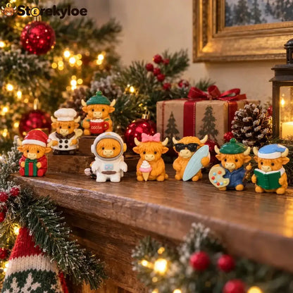 24-Day Highland Cow Advent Calendar