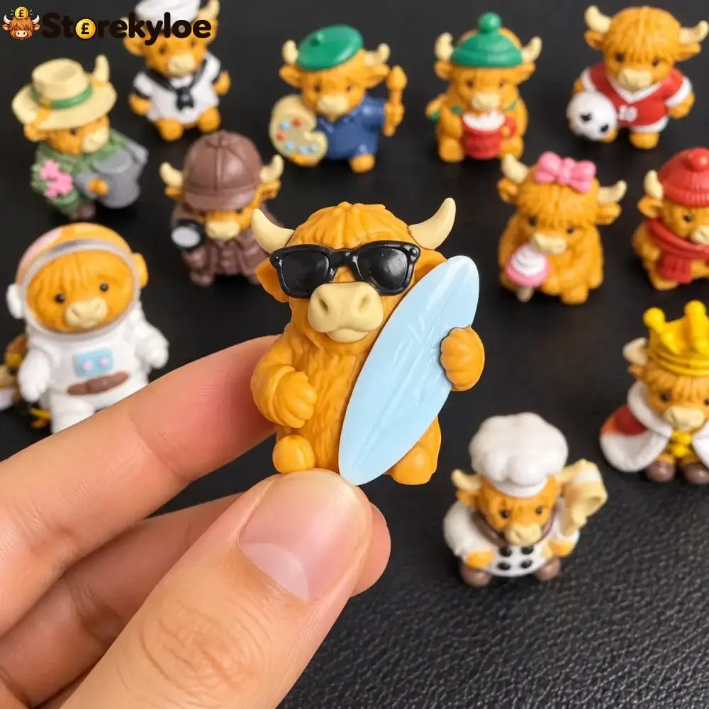 24-Day Highland Cow Advent Calendar