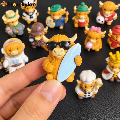 24-Day Highland Cow Advent Calendar