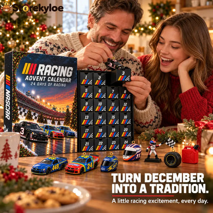 🏁🎄 24-Day Racing Advent Calendar – Daily Collectible Surprises for Motorsport Fans 🎁