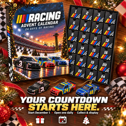 🏁🎄 24-Day Racing Advent Calendar – Daily Collectible Surprises for Motorsport Fans 🎁