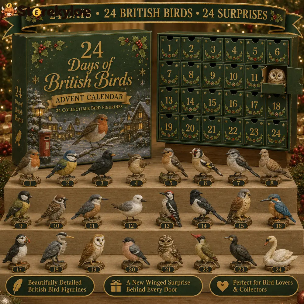 🎄 24 DAYS · 24 BRITISH BIRDS · 24 SURPRISES 🎄