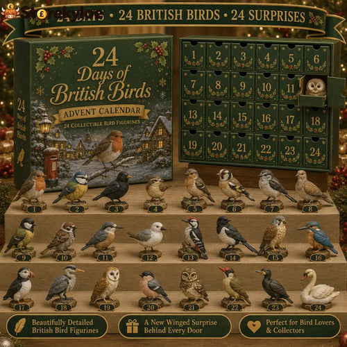 🎄 24 DAYS · 24 BRITISH BIRDS · 24 SURPRISES 🎄