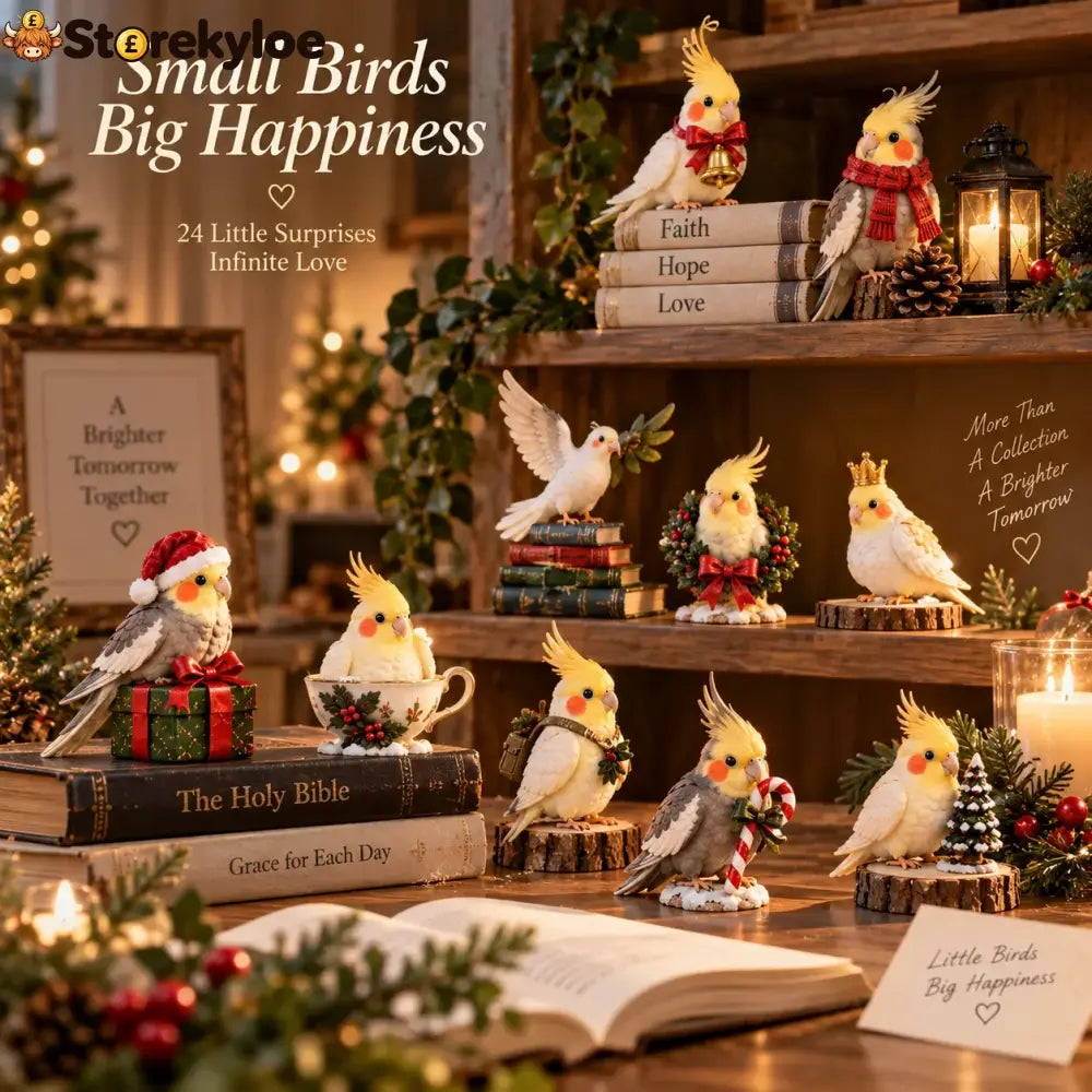🐦 24 Days of Cockatiel Joy, 24 Little Personalities to Discover - shengdanyingwu