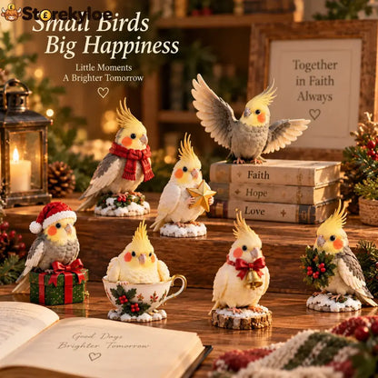 🐦 24 Days of Cockatiel Joy, 24 Little Personalities to Discover - shengdanyingwu