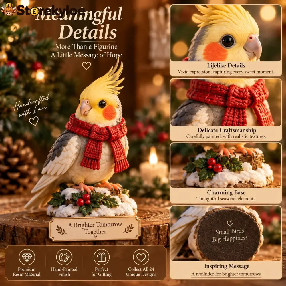 🐦 24 Days of Cockatiel Joy, 24 Little Personalities to Discover - shengdanyingwu