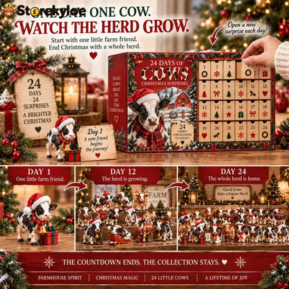 24 Days of Farmhouse Christmas – A Cow Lover’s Holiday Collection🐄❤️