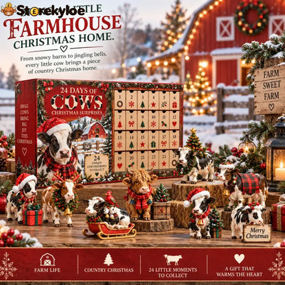 24 Days of Farmhouse Christmas – A Cow Lover’s Holiday Collection🐄❤️