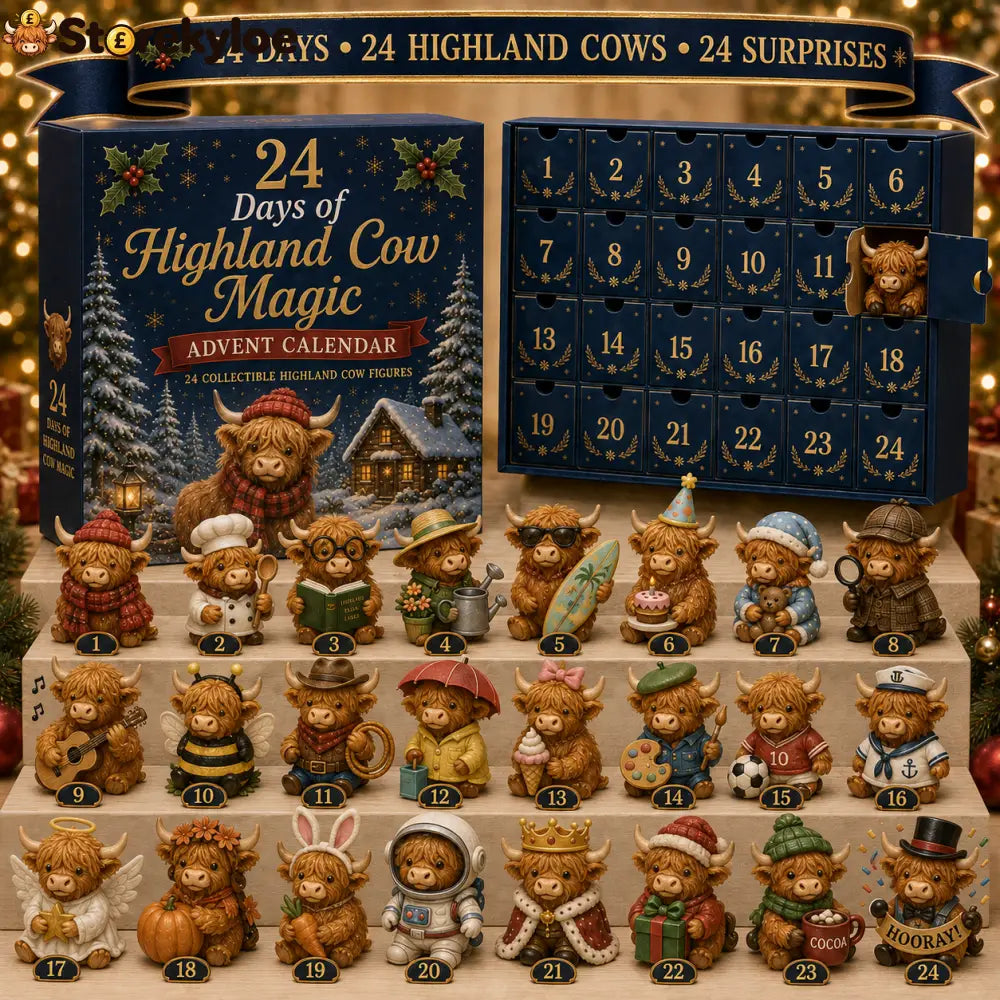 🐮 24 Days of Highland Cow Advent Calendar