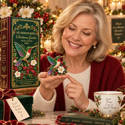 24 Days of Joy in Bloom, Hummingbird Christmas Garden Advent Calendar 2026