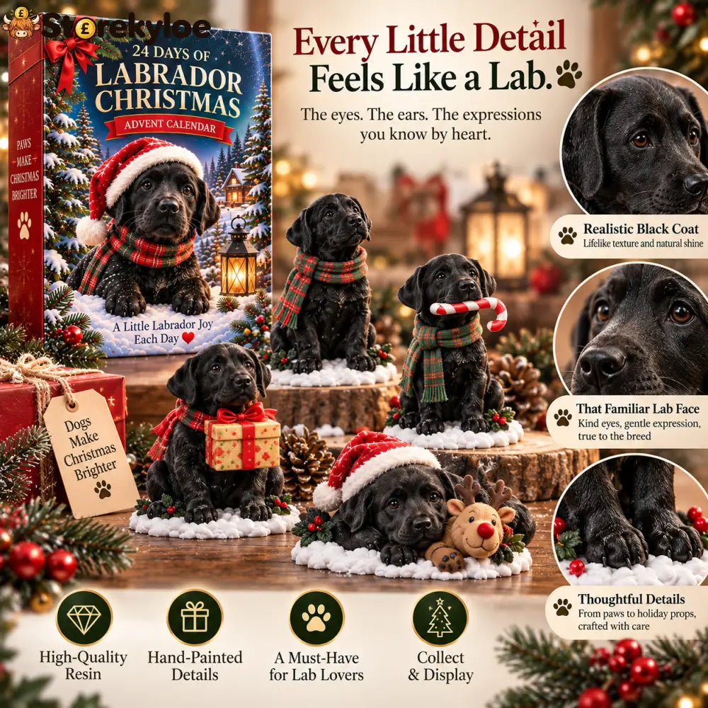 24 Days of Labrador Christmas – Black Lab Advent Calendar 🐾🎄