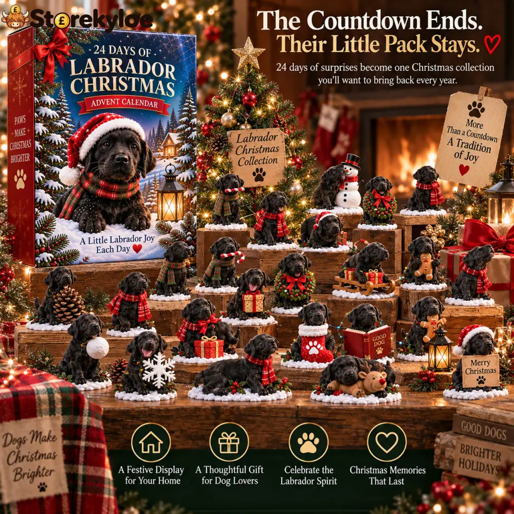 24 Days of Labrador Christmas – Black Lab Advent Calendar 🐾🎄