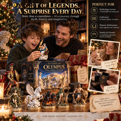 24 Days of Olympus – Gods Heroes & Monsters Mythology Collection ⚡🏛️