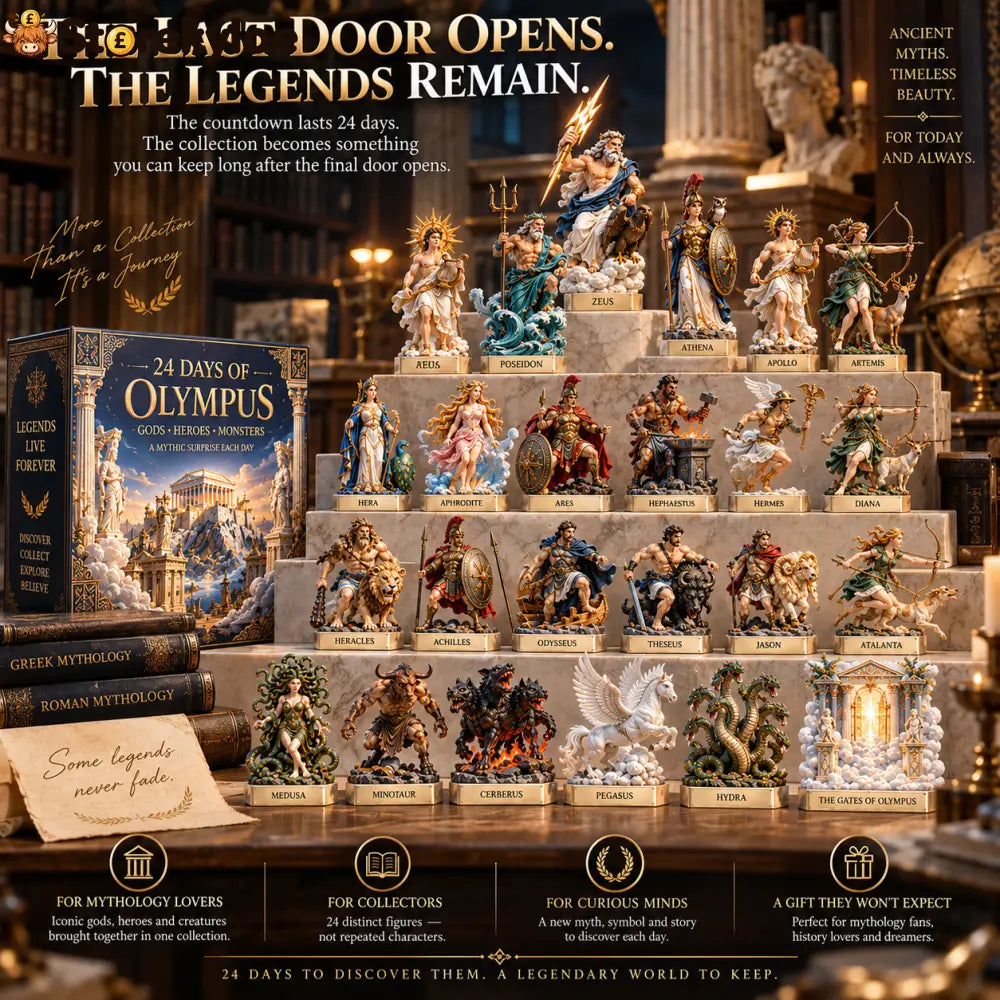 24 Days of Olympus – Gods Heroes & Monsters Mythology Collection ⚡🏛️
