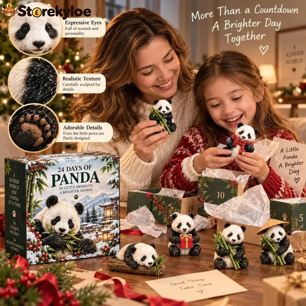 ✨🐼 24 Days of Panda – 24 Little Moments A Brighter Christmas