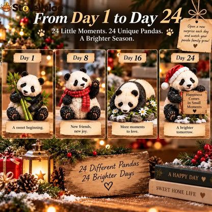 ✨🐼 24 Days of Panda – 24 Little Moments A Brighter Christmas