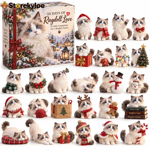 💙24 Days of Ragdoll Love, 24 Fluffy Little Personalities to Make Every Day Sweeter