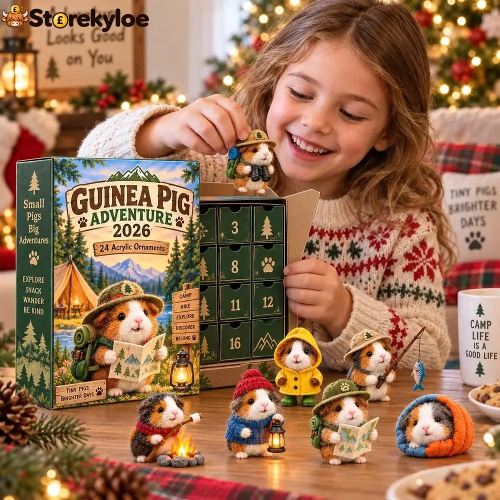 24 Days of Tiny Adventures – Guinea Pig Christmas Advent Calendar 2026
