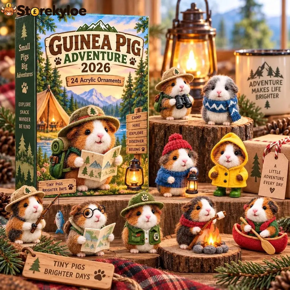 24 Days of Tiny Adventures – Guinea Pig Christmas Advent Calendar 2026