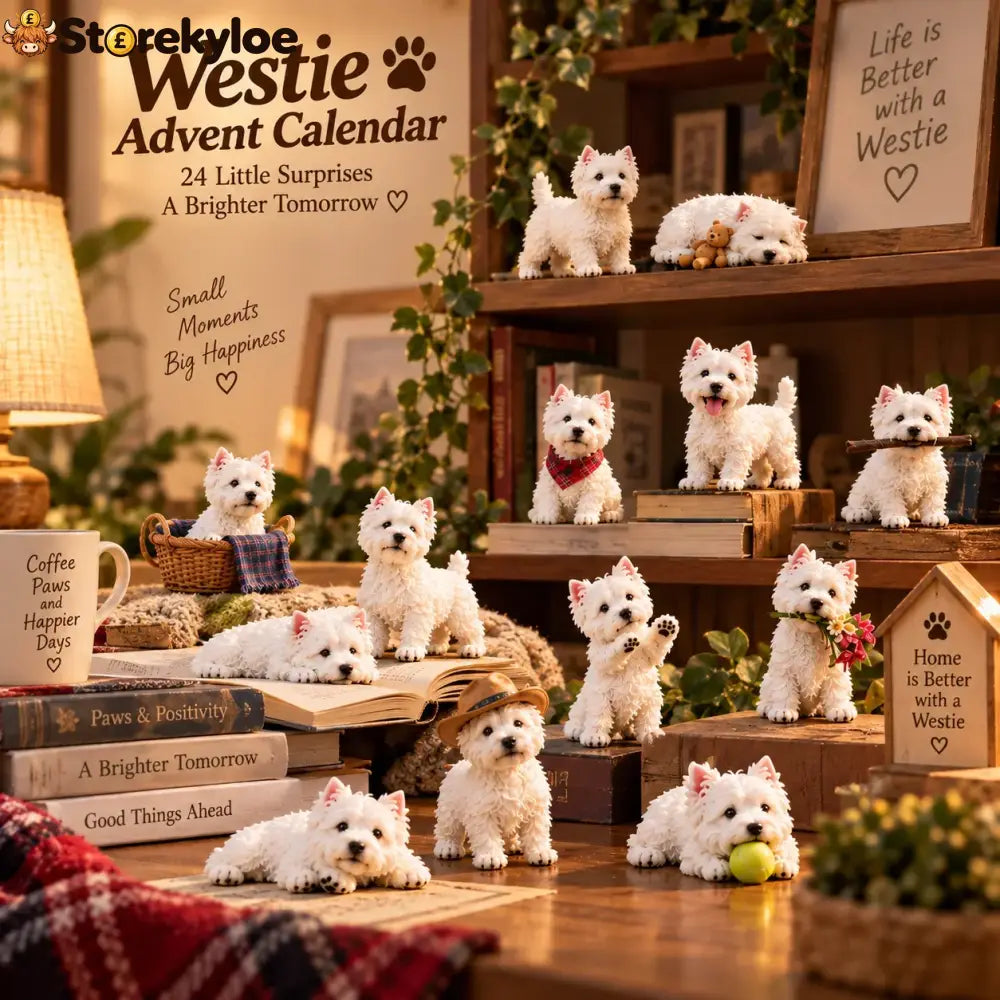 ❤️🐕 24 Days of Westies, 24 Little Personalities One Big Love