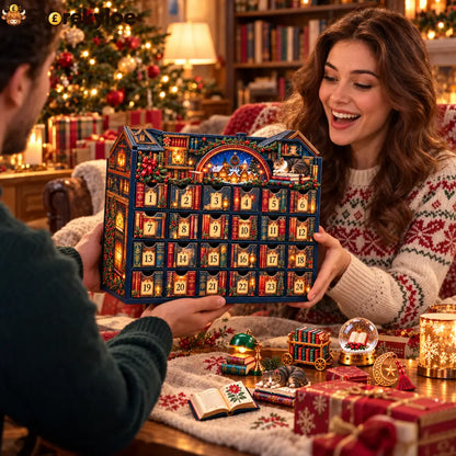 24 Nights of Bookish Joy, A Cozy Countdown for Readers