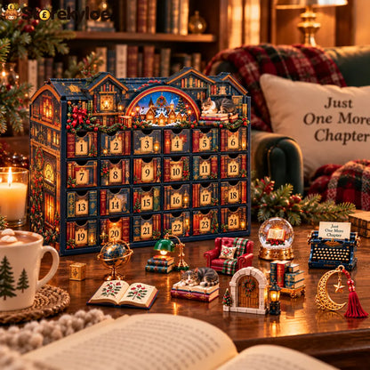 24 Nights of Bookish Joy, A Cozy Countdown for Readers