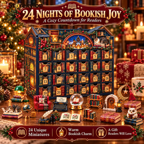 24 Nights of Bookish Joy, A Cozy Countdown for Readers