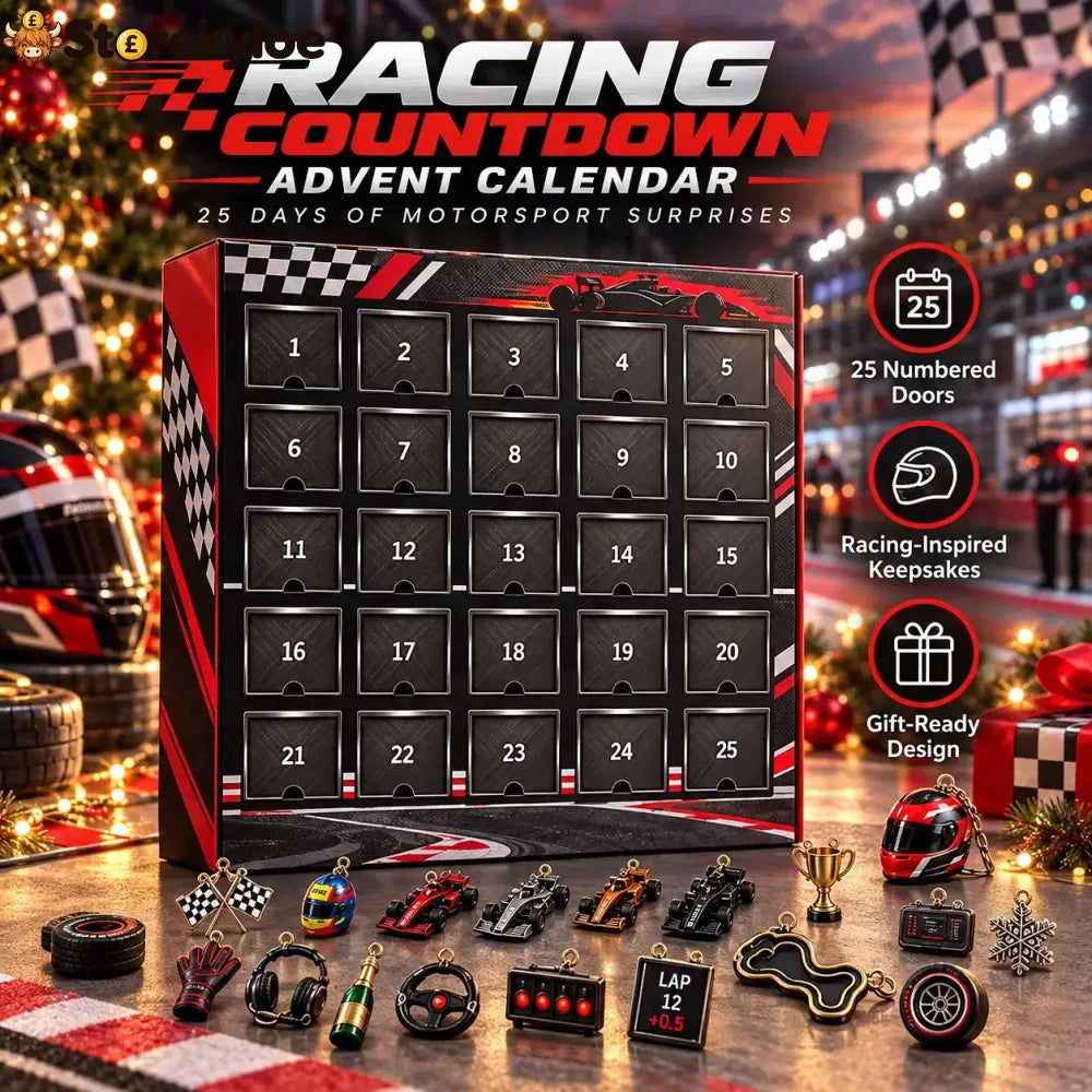 🏁 25-day Formula Racing Advent Calendar – Ultimate Christmas Countdown For Racing Fans