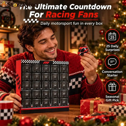 🏁 25-day Formula Racing Advent Calendar – Ultimate Christmas Countdown For Racing Fans