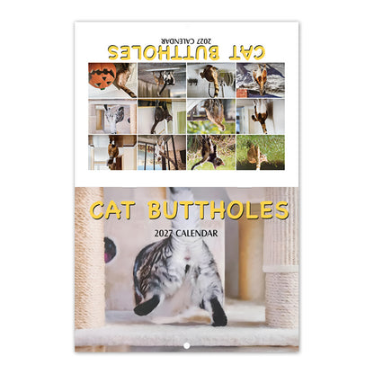 ✨Cat Buttholes 2027 Wall Calendar 😹