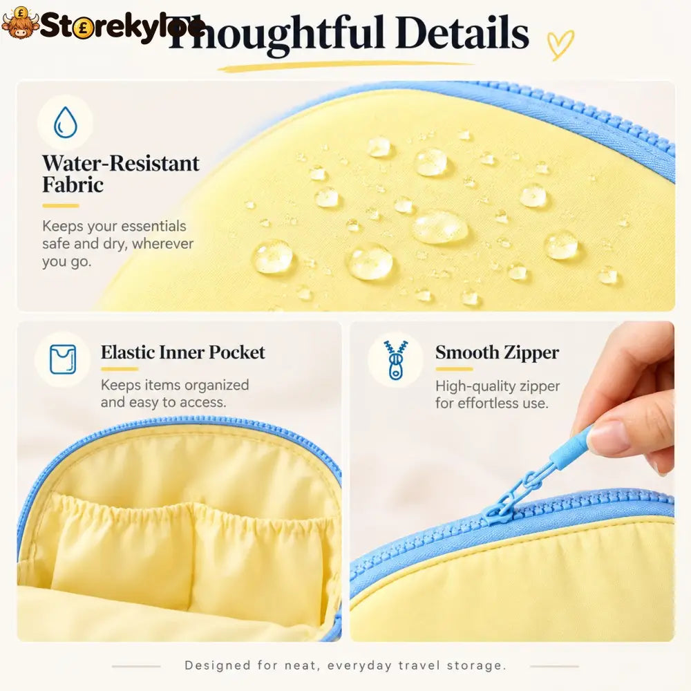 🧳 3-in-1 Travel Underwear Storage Bag